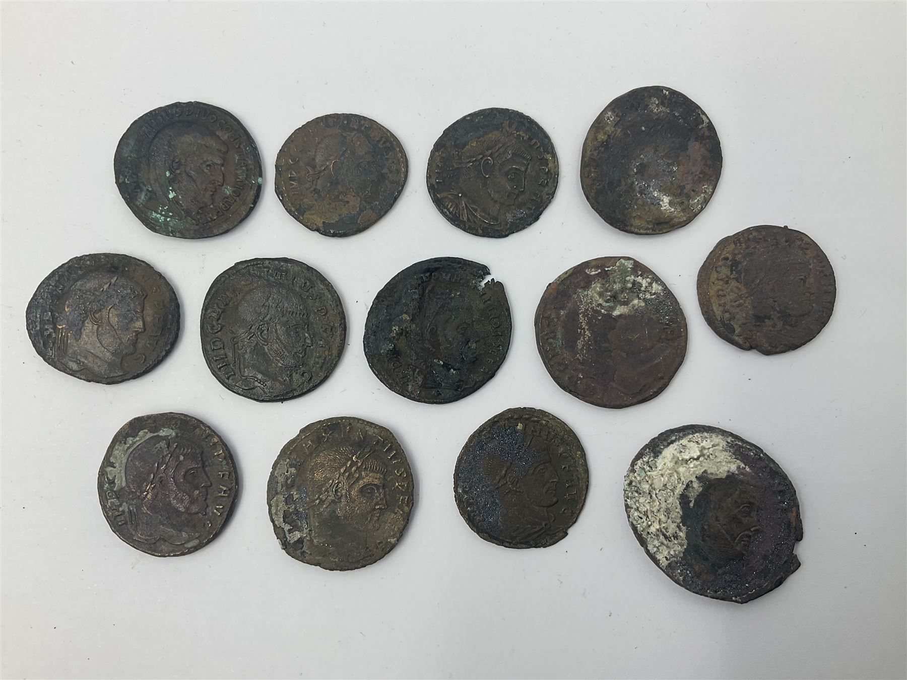 Roman Imperial Coinage, Constantine the Great, Maxentius, and further bronze folles circa 294-317AD, various mints (50)