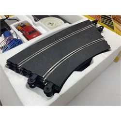 Scalextric - Set 300 with TR7 rally cars, controllers, power unit, track and paperwork; boxed