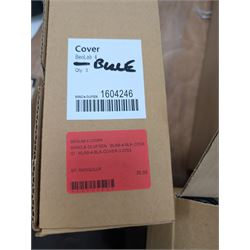 Four Bang & Olufsen Beolab pyramid speakers, Beolab 2000 speakers, two TV frets, phones, etc