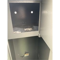 Brattonsound five leaver steel gun cabinet  - THIS LOT IS TO BE COLLECTED BY APPOINTMENT FROM DUGGLEBY STORAGE, GREAT HILL, EASTFIELD, SCARBOROUGH, YO11 3TX