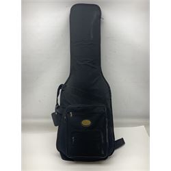 2009 Fender Telecaster electric guitar in black, retro fitted with Charlie Christian copy pick-up, serial no.MZ9546274; L98cm; in Fender soft carrying case