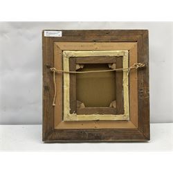 Manner of Walter Richard Sickert A.R.A. (British 1860-1942): Music Hall Girl, oil on canvas unsigned 20cm x 19cm