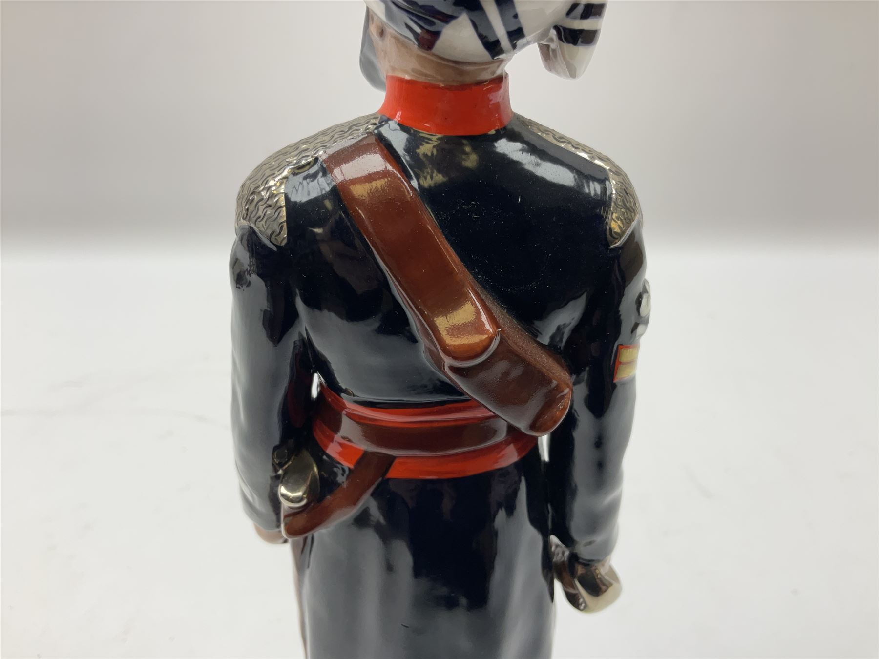 Michael J Sutty limited edition figure, Probyn's Horse, Niak, no 28, 65/2000, H26cm