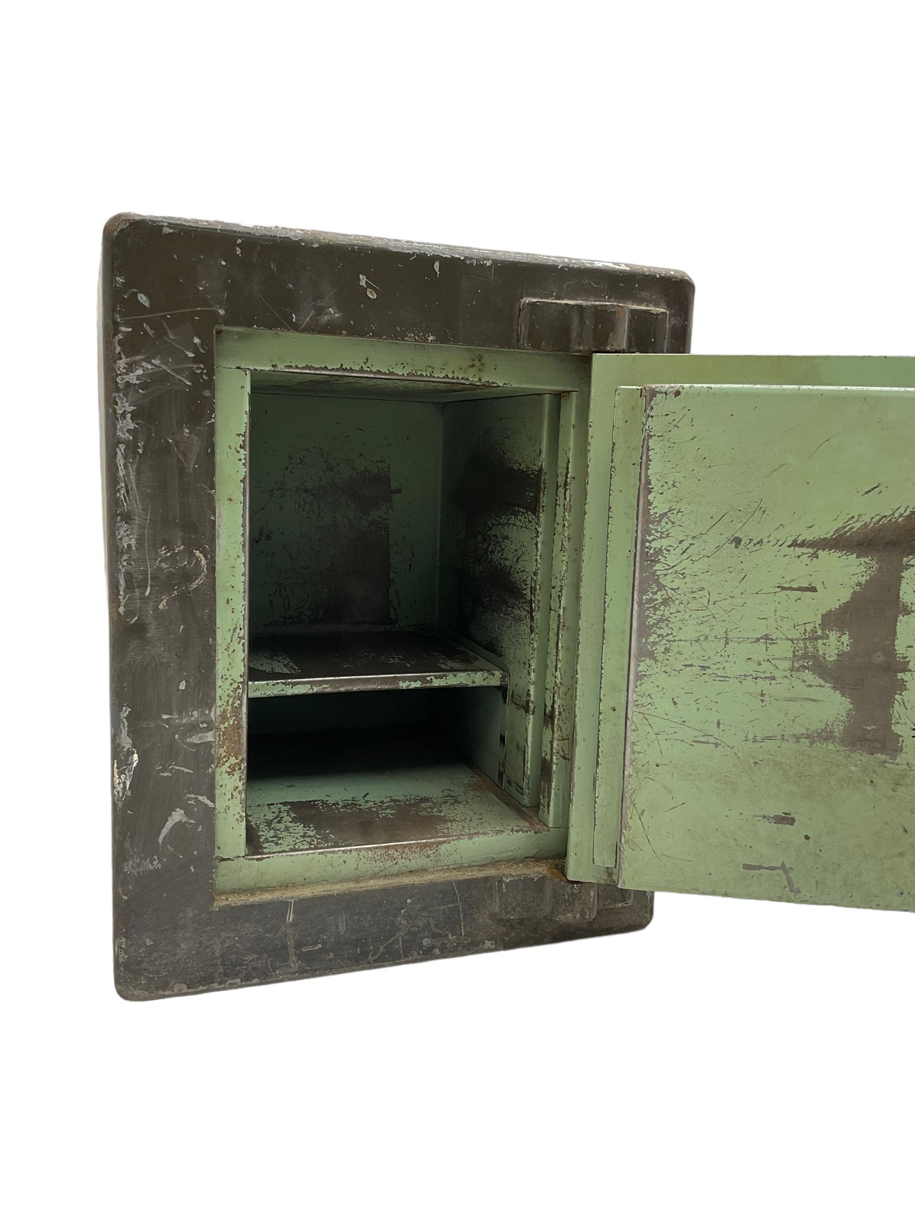 Withy Grove Stores Leeds - late Victorian cast iron safe 