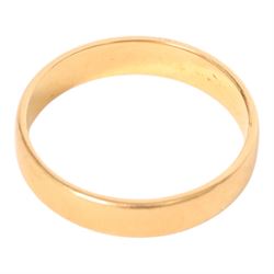 20ct gold wedding band