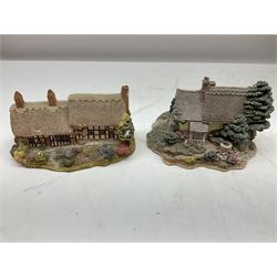 Five Lilliput Lane models comprising Bluebell Farm, Anne Hathaway 1989, Armada House, Green Gables and Summer Days, all boxed