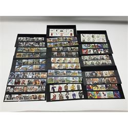 Queen Elizabeth II mint decimal stamps, mostly in presentation packs, face value of usable postage approximately 340 GBP