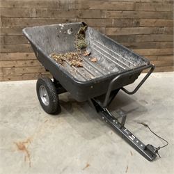 Countax K18 Twin ride on lawnmower 42” cut, with trailer and attachment 