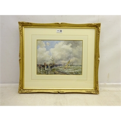  George Hamilton Constantine (British 1878-1969): 'A Breezy Morning', watercolour signed and titled 23cm x 30cm  DDS - Artist's resale rights may apply to this lot   