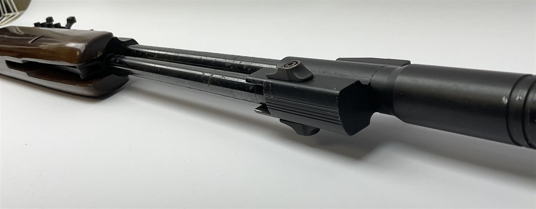 Webley & Scott Webley Eclipse .177 - 4.5cal under lever air rifle with fitted scope mount (no scope), serial no.825427, L111cm overall