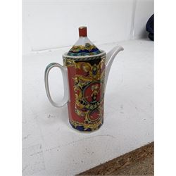 Rosenthal Versace Le Roi Soleil pattern miniature coffee pot  