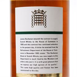 Bottle of House of Commons 12 years old Scotch whisky 70cl, 40% volume, boxed