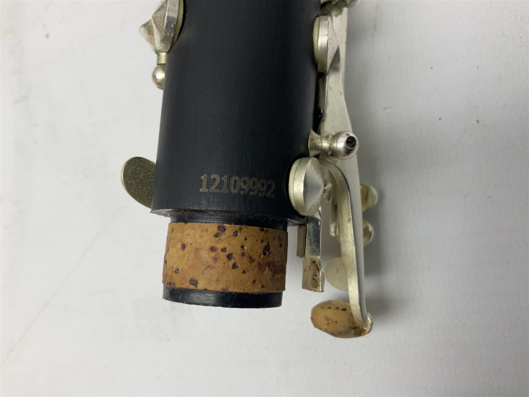 John Packer JP121 Mk.IV five-piece clarinet, serial no.12109992; in original case; and B & H 78 four-piece clarinet, serial no.1107309; cased (2)