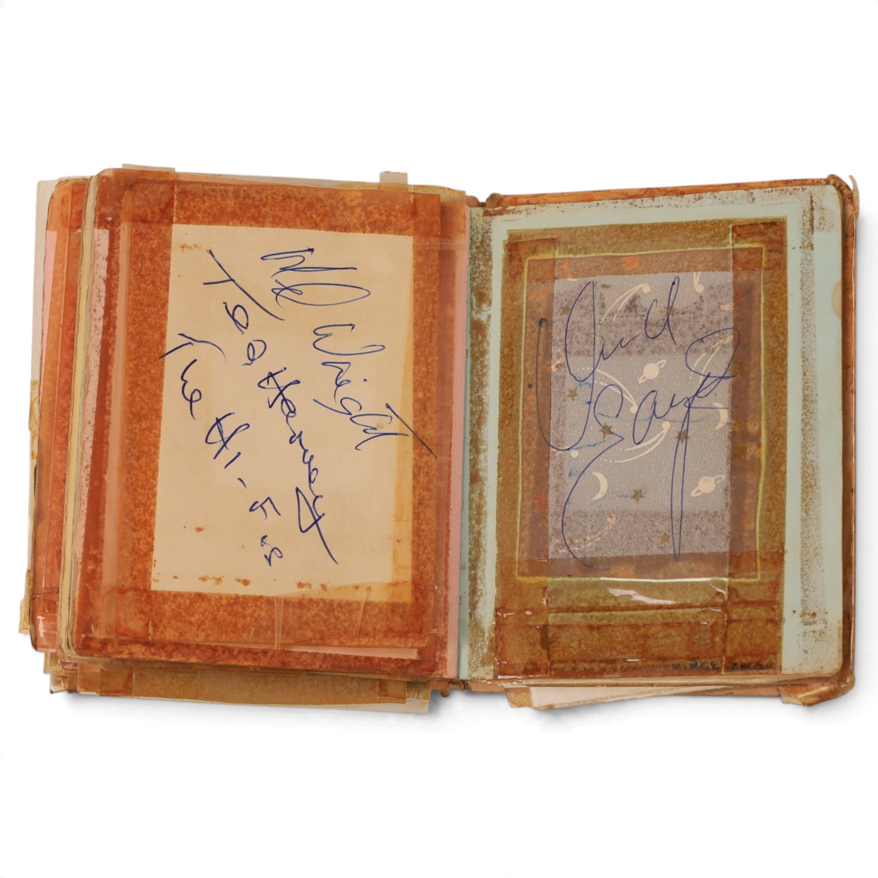 1960s autograph book, with signatures including John Lennon, Keith Richards, Bill Wyman, Dusty Springfield, Cilla Black, Helen Shapiro, etc