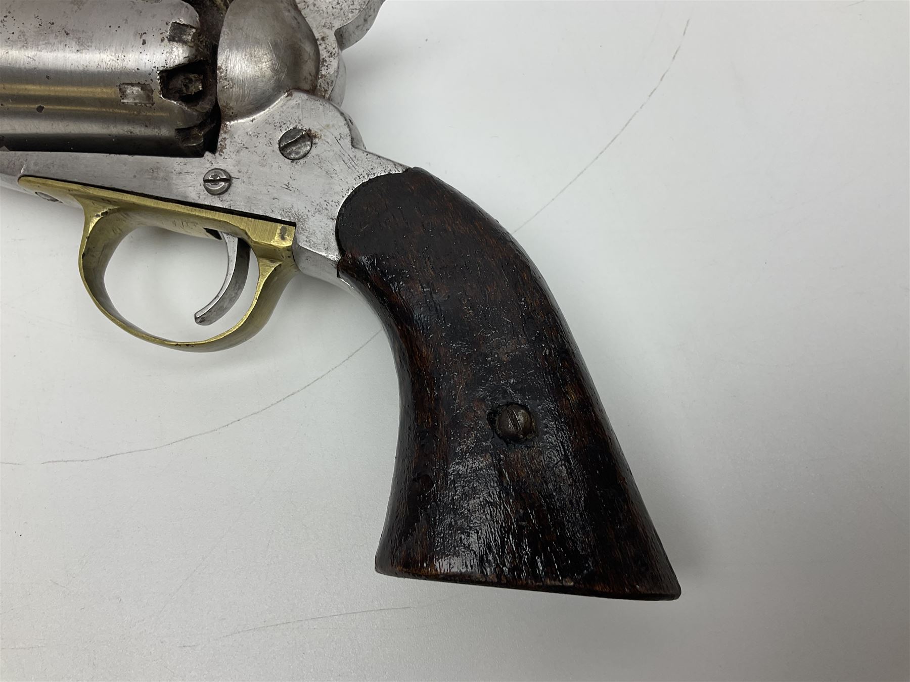 Remington Richmond Virginia .44 six-shot army revolver, the 20cm(8