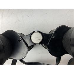 Eleven cased pairs of binoculars to include Summit 8x30,  Concord 8x40, Tasco no. 106 8x - 16x40, Chinon 10x50, Tokina 7x42 Field, Zoom 6x- 12x32 etc