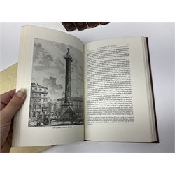 Folio Society - eighteen volumes including The History of the Decline and Fall of the Roman Empire, eight volumes, The History of England, five volumes etc, all with slip covers 