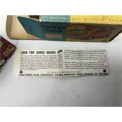 Corgi - Commer Police Van with flashing light No.464 and Chipperfield's Mobile Booking Office No.426; each in original box with paperwork (2)