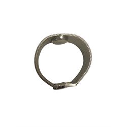 Ladies silver Rotary wristwatch, the circular dial inset into mesh strap, hallmarked 