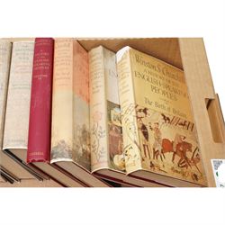 Churchill, Winston S - 'The Second World War' six volumes, 1st editions, Cassell 1948-1954 and 'A History of the English- Speaking Peoples'  four volumes, 1st editions but Volume 1 is third edition