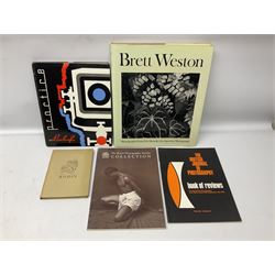 Fourteen assorted photography and art reference books, to include Edvard Munch, Rodin, Brett Weston, Ansel Adams, etc