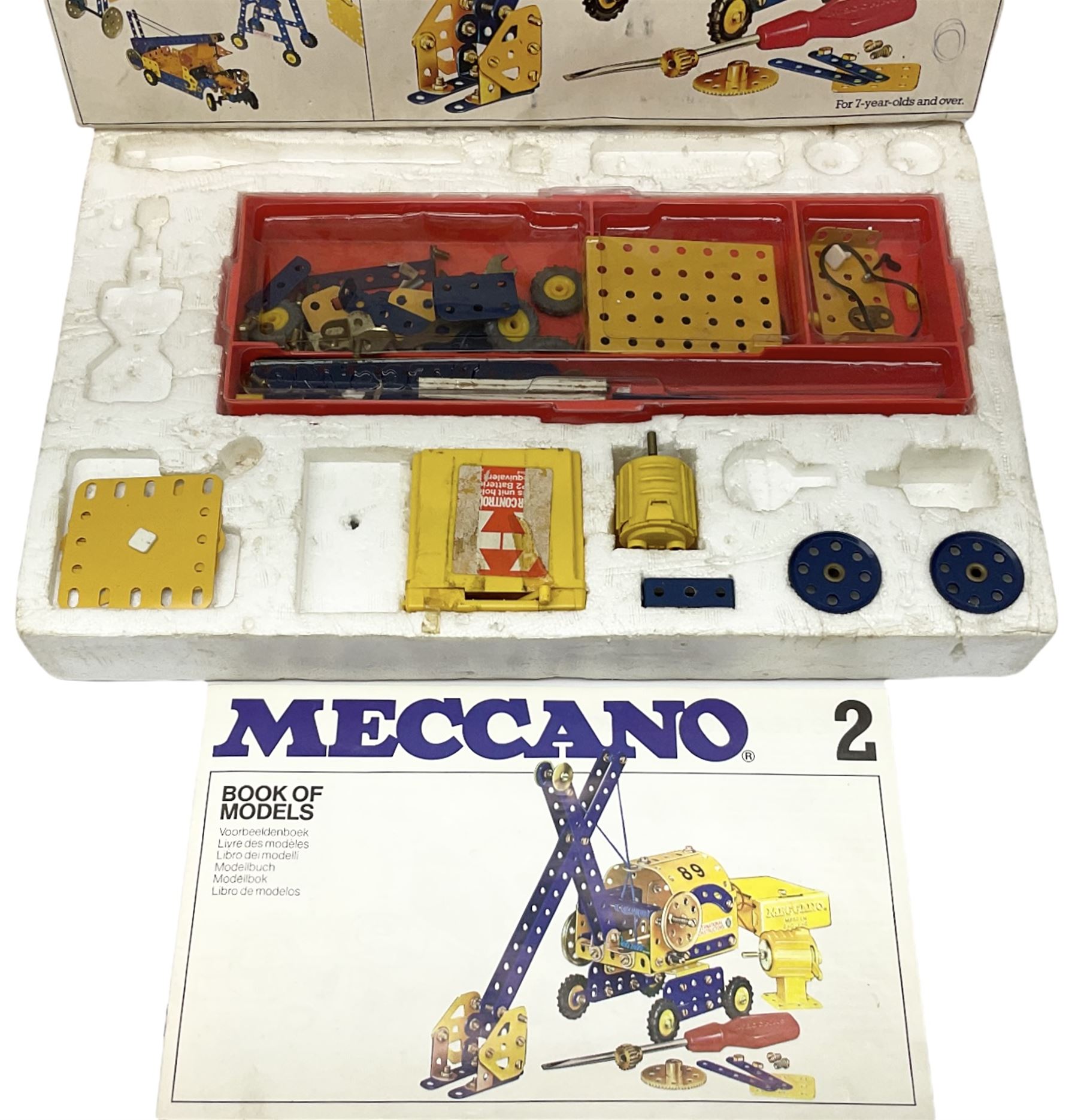 Meccano - unopened Multimodels Set No.6024139; Army Construction Set, boxed with instructions and part used decal sheet; and part No.2 Motorised Construction Set, boxed with instructions (3)