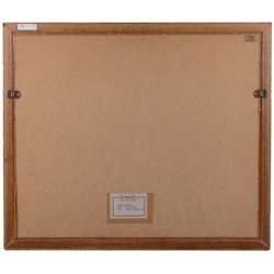 Vivienne Pooley (British 1944-): 'Great End and Sprinkling Tarn', watercolour signed, titled on gallery label verso 40cm x 53cm