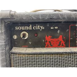 Starsound electric guitar with ‘sound city’ amp