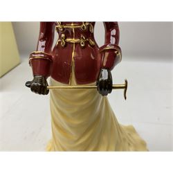 Two limited edition Coalport Sporting Pastimes figures, comprising The Rider and The Skater, both boxed with certificates