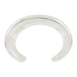 Georg Jensen silver curve bangle, No 501B, designed by Regitze Overgaard