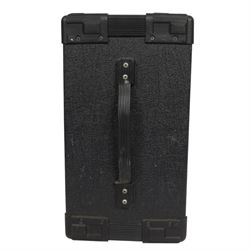 Nine Watkins WEM Song Bird Accordion amplifiers and speakers, including three Silver Songbird Full Range speakers, two Song Bird 200 amplifiers, two WEM amplifier heads and two Song Bird 200 speakers, largest H50cm 