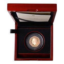 The Royal Mint United Kingdom 2023 'Star Wars Darth Vader and Emperor Palpatine' gold proof fifty pence coin, cased and boxed with certificate
