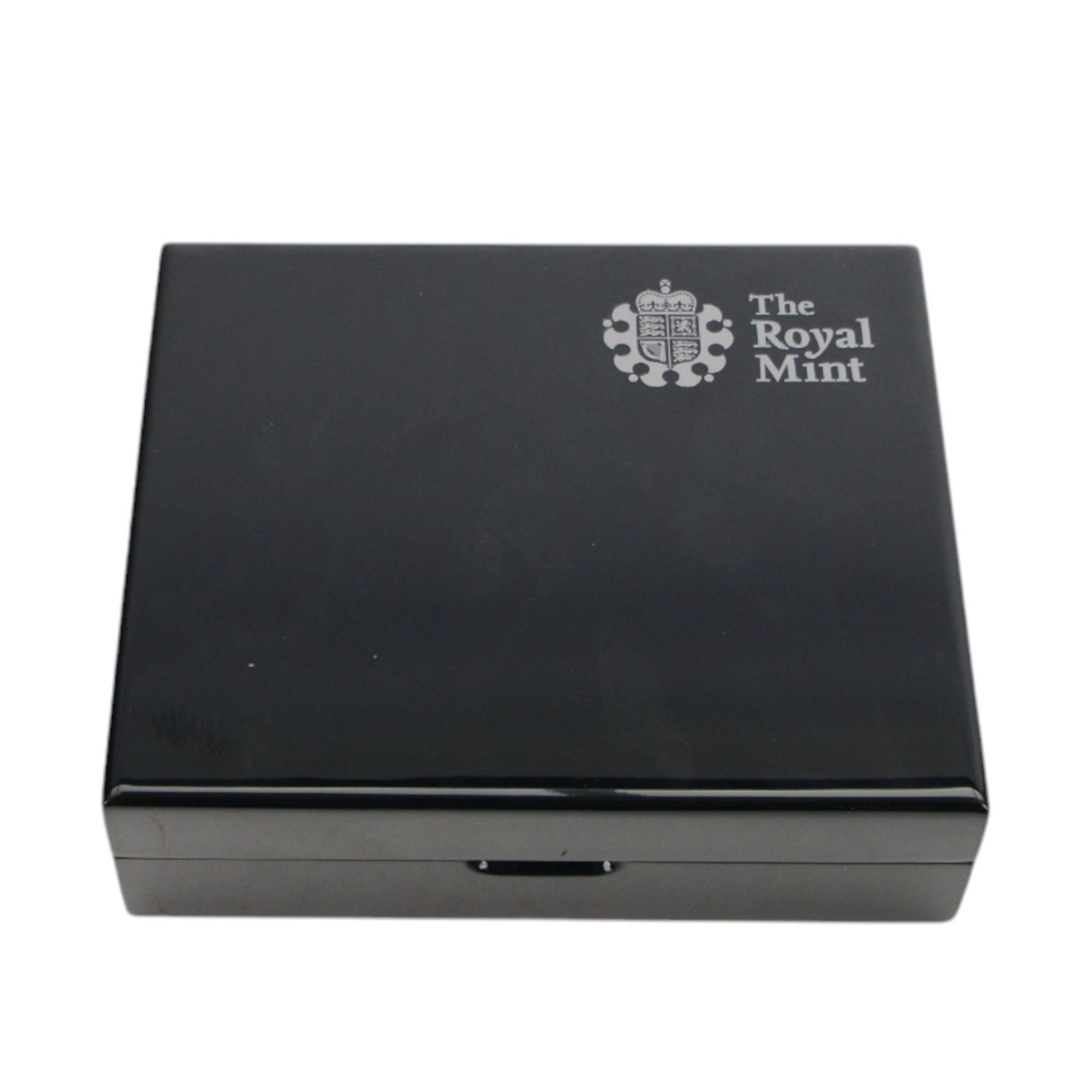 The Royal Mint United Kingdom 2010 silver proof piedfort five coin set, cased with certificate