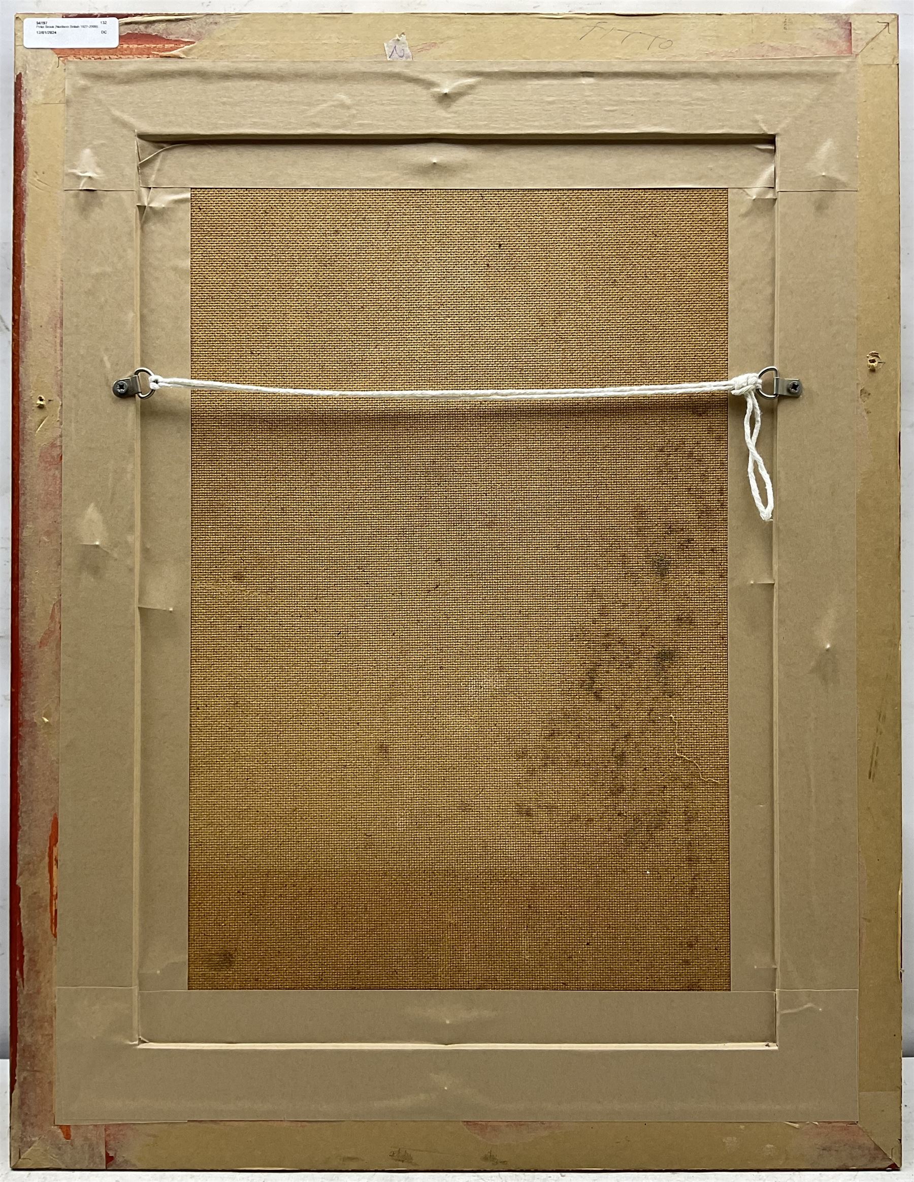 Peter Brook (Northern British 1927-2009): 'Father Returning (Unsteadily) for a Late Sunday Dinner', oil on board signed and titled 50cm x 34cm
Provenance: West Yorkshire dec'd estate; the deceased was good friends with the artist.