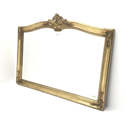  Deknudt classical gilt framed wall mirror, W129cm, H99cm  