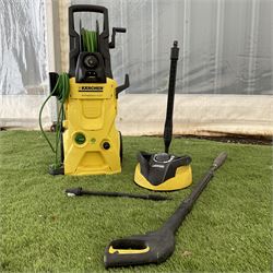 Karcher 4 premium eco  pressure washer with attachments  - THIS LOT IS TO BE COLLECTED BY APPOINTMENT FROM DUGGLEBY STORAGE, GREAT HILL, EASTFIELD, SCARBOROUGH, YO11 3TX