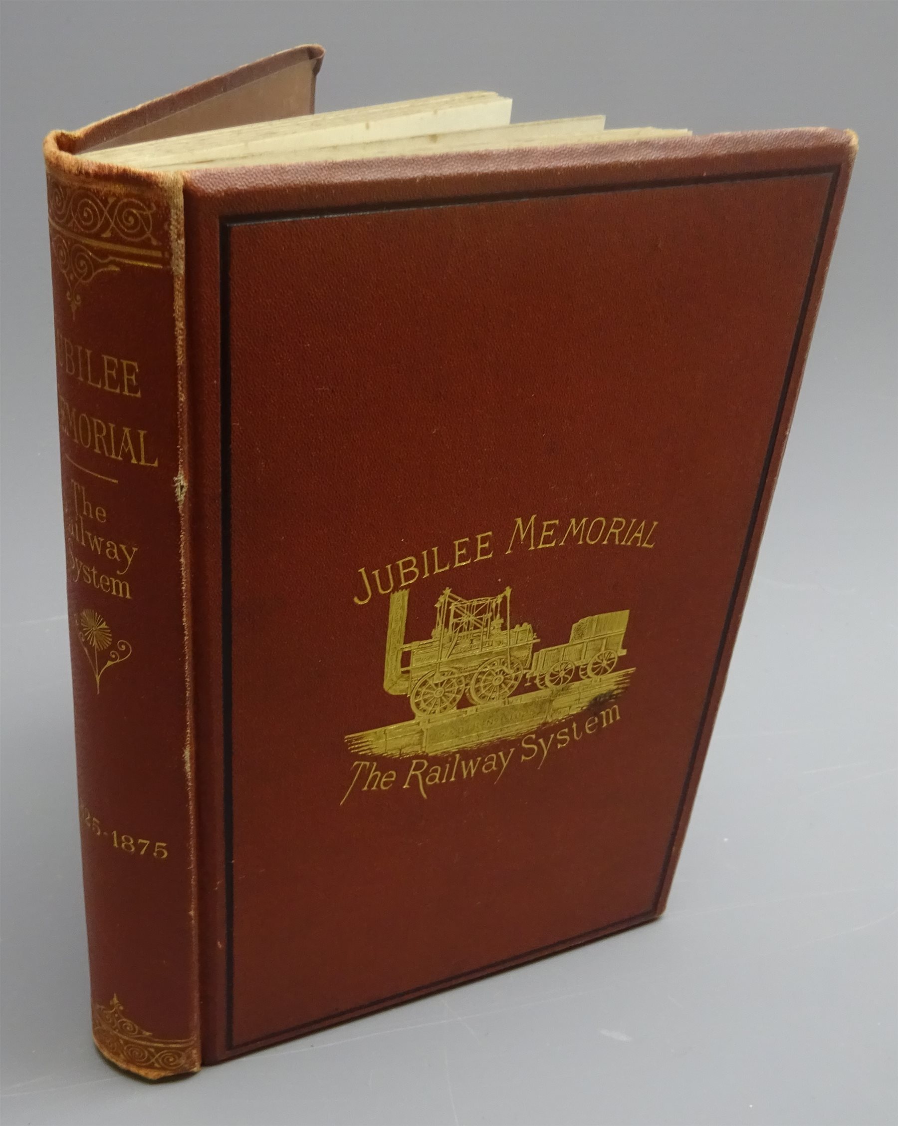 Jubilee Memorial of the Railway System - A History of the Stockton and