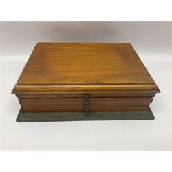 The Royal Mint 'Conservation Coin Collection' formed of twenty-four silver proof coins, housed in the wooden display case, with information booklet