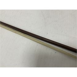 Wooden violin bow