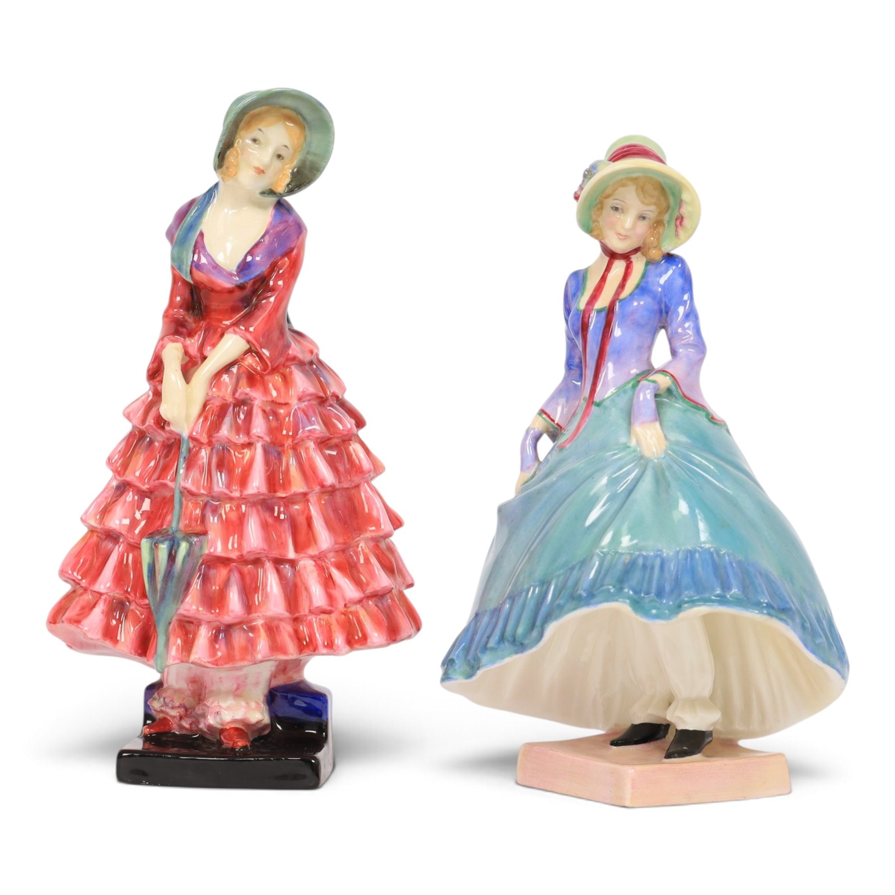 Two Royal Doulton figures Pantalettes HN1362 and Priscilla HN1940