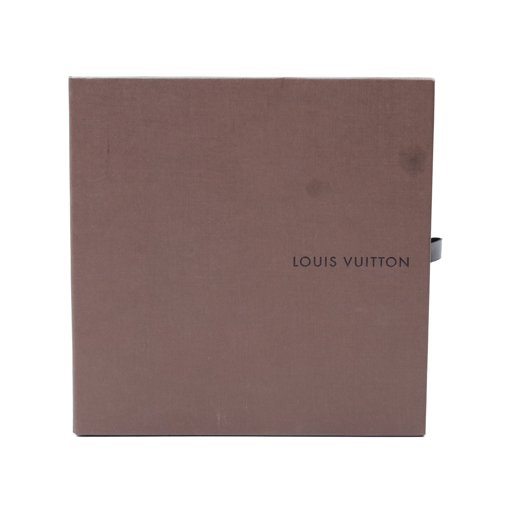 Louis Vuitton - ‘Lucy’ pochette in Cerise red Monogram Vernis leather, the structured envelope-form body with gold-tone press-stud fastening, opening to a red fabric-lined interior with central zipped compartment and two gusseted open pockets, with care card, dust bag and box