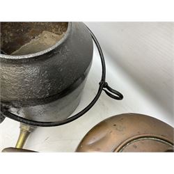Copper kettle, H37cm, jam pan and cooking pot