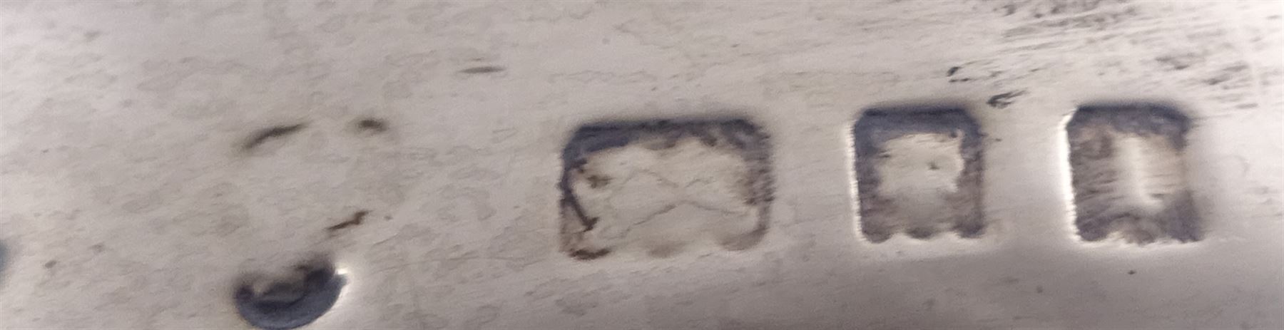 1920s silver three piece bachelors tea service, comprising teapot, with Bakelite handle and finial, milk jug and twin handled open sucrier, each with beaded rim and girdle, all with presentation engravings to body, hallmarked Charles Boyton & Son Ltd, London 1926, teapot H11cm