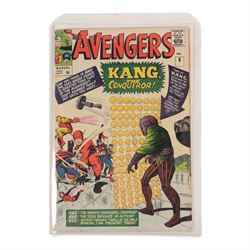 Three Marvel Silver Age 'The Avengers' comic books, comprising issues #7, #8 and #10