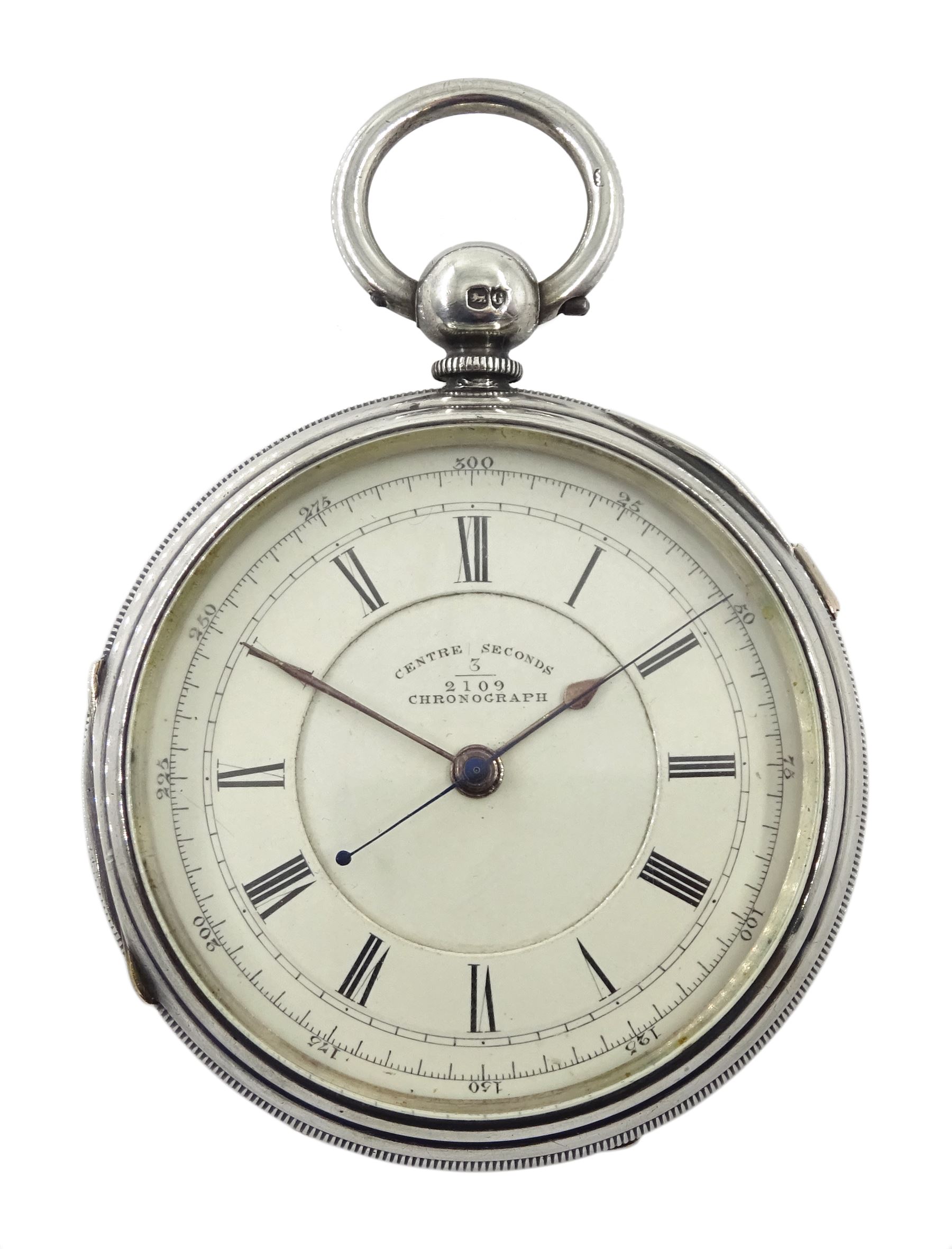Centre seconds chronograph pocket watch sale