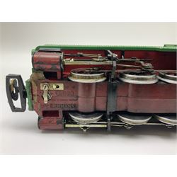 LGB (Lehmann Gross Bahn) G scale, gauge 1 0-6-2 tank locomotive in green and black livery, numbered 298.14 to cab, unboxed