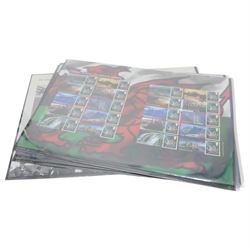 Queen Elizabeth II mint decimal stamps, all in smiler sheets, face value of usable postage approximately 330 GBP