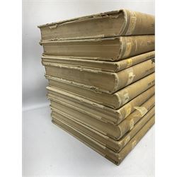 Belcher & Macartney: 'Later Renaissance Architecture in England', london Batsford, in six parts of loose folio form including plates and photographs, Twelve volumes of The Wren Society architectural books, and other architectural books and folios  