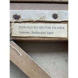Circle of Donald Hamilton Fraser R.A. (British 1929-2009): 'Dancer Reflected Light', oil on canvas bears signature 63cm x 44cm 