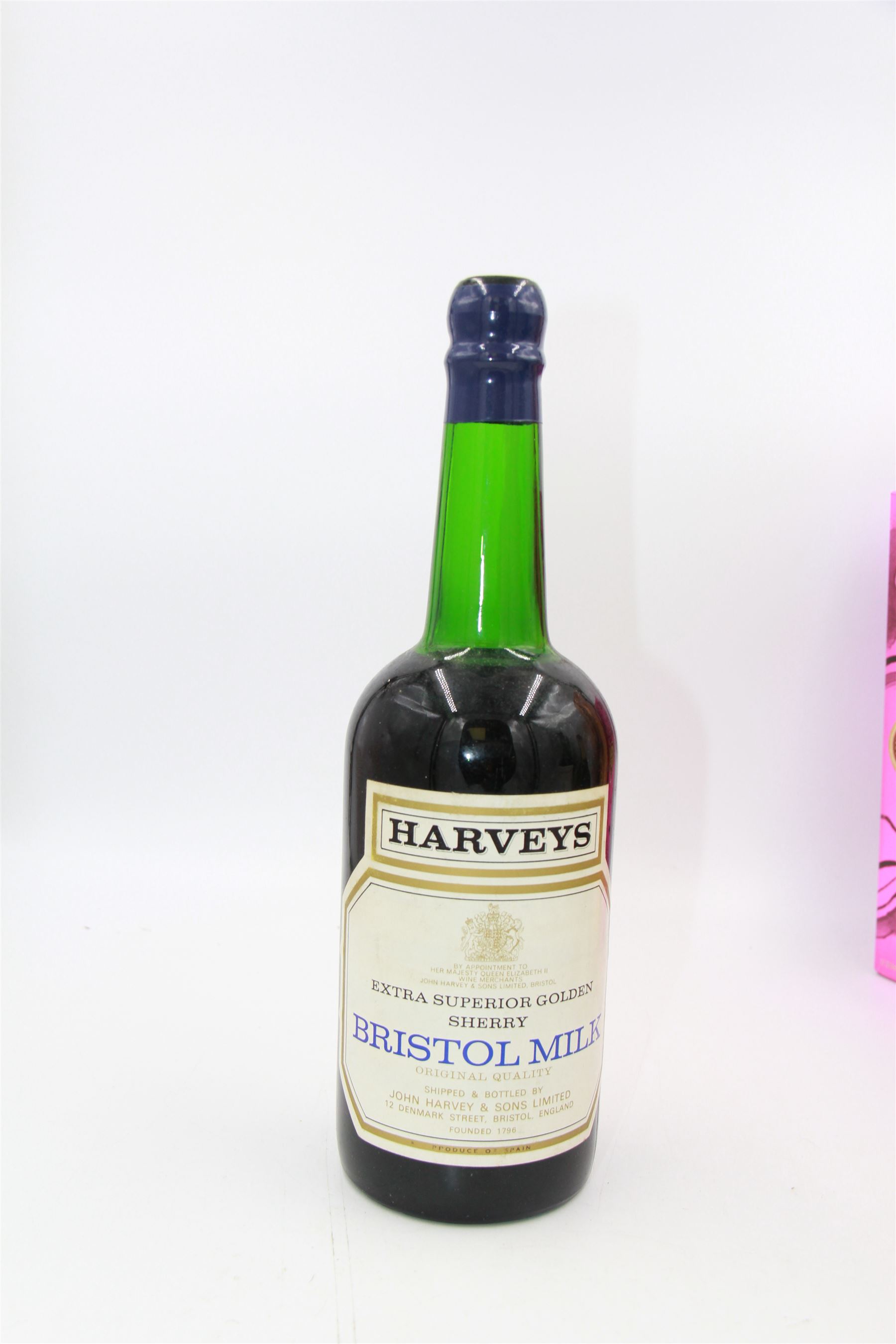 Mixed alcohol, comprising, three bottles of Harveys Bristol Cream Sherry, Harveys Bristol Milk Sherry, Croft very old pale cream sherry and Taylor's Trident port, various contents and proof  (6)